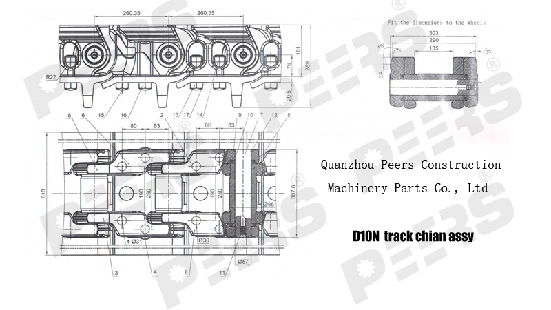 Process and technology for manufacturing bulldozer and Excavator track link assembly